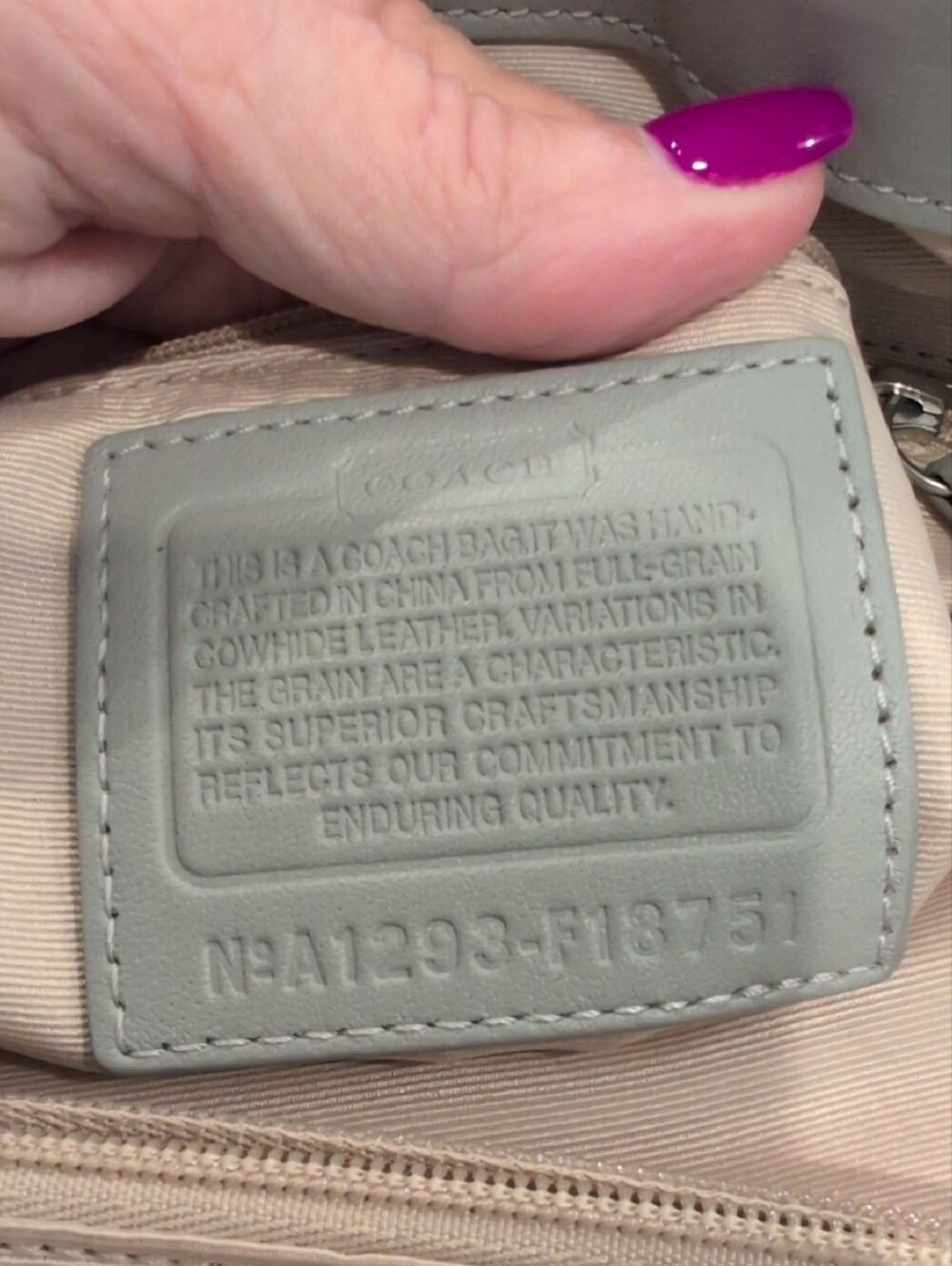 Coach Soho Glove-Tanned Leather Shoulder Bag - Picture 10 of 11